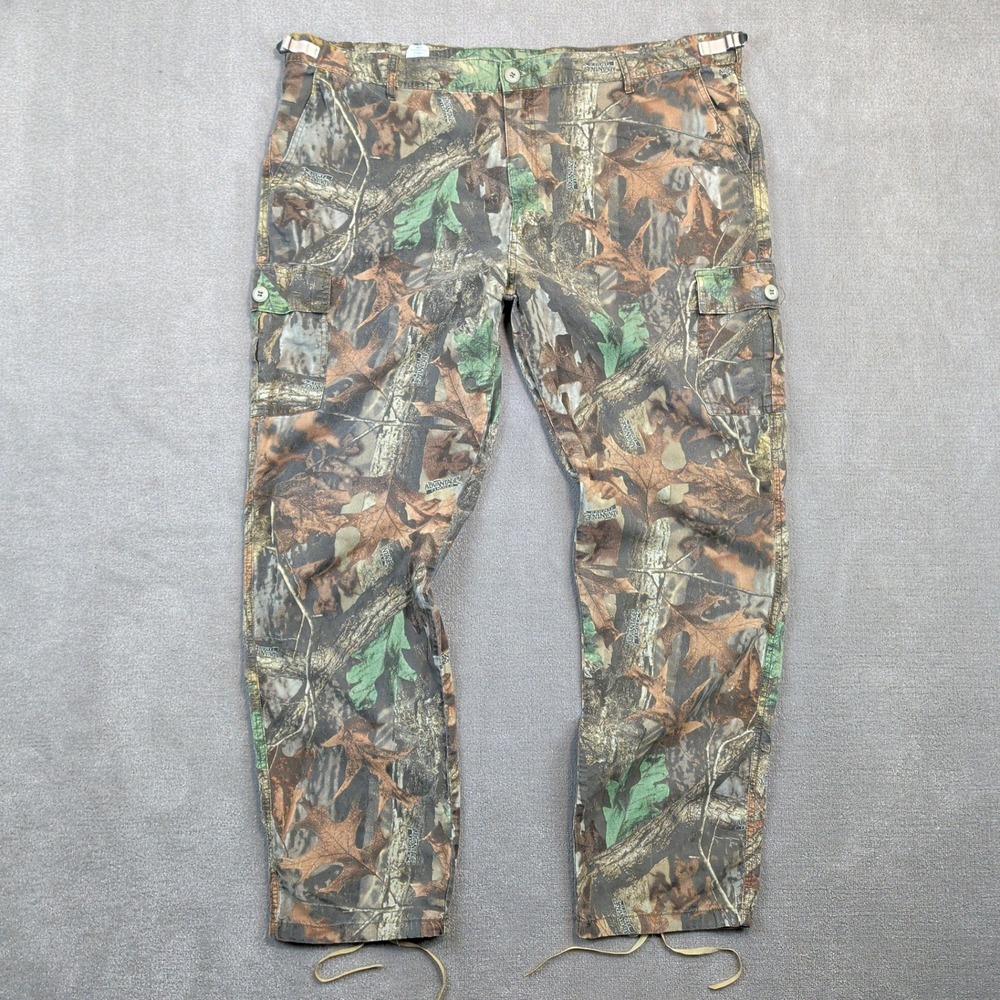 Ranger Camo Cargo Pants Mens 2XL Advantage Timber Vintage Cotton Hunting Pant
